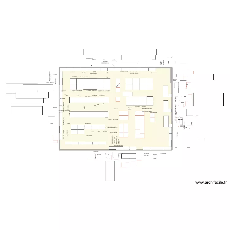 MAG 5. Plan de 1 et 281 m² MAG 5. Plan de 1 et 281 m²
