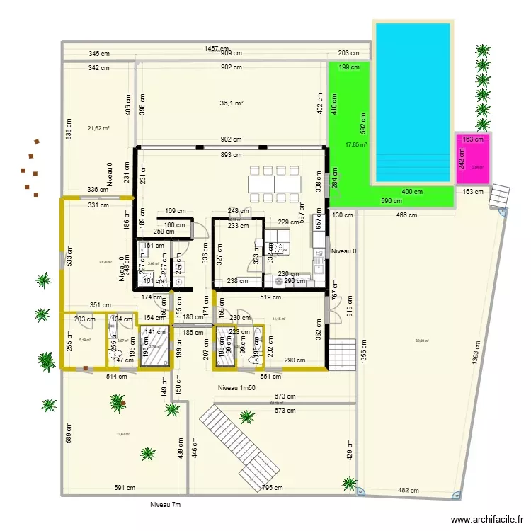 Plan. Plan de 16 Pièces et 380 m² Plan. Plan de 16 Pièces et 380 m²