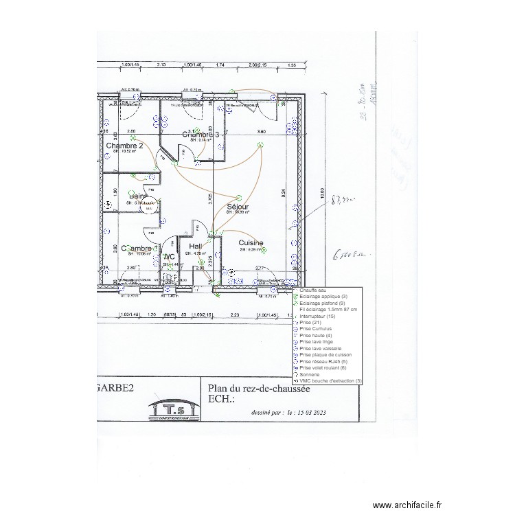 TS CONSTRUCTION LOGT 2. Plan de 0 pièce et 0 m2