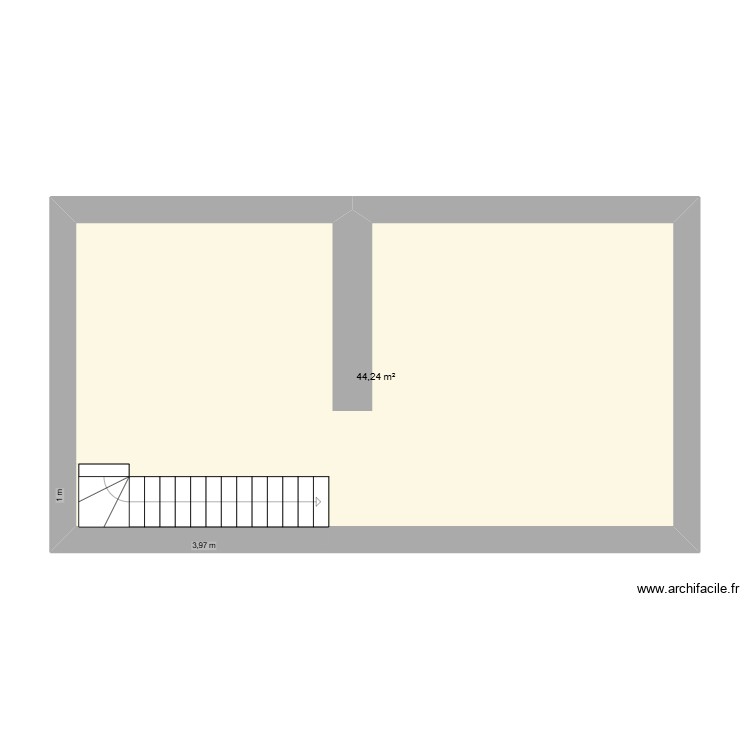 Maison sans mur. Plan de 0 pièce et 0 m2