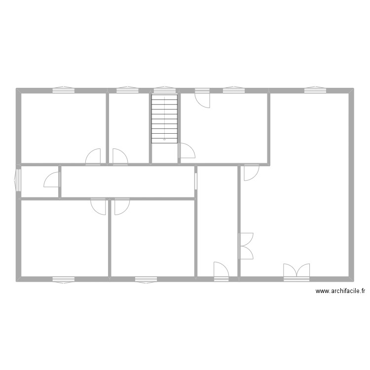 DOLHEM RDC. Plan de 10 pièces et 168 m2