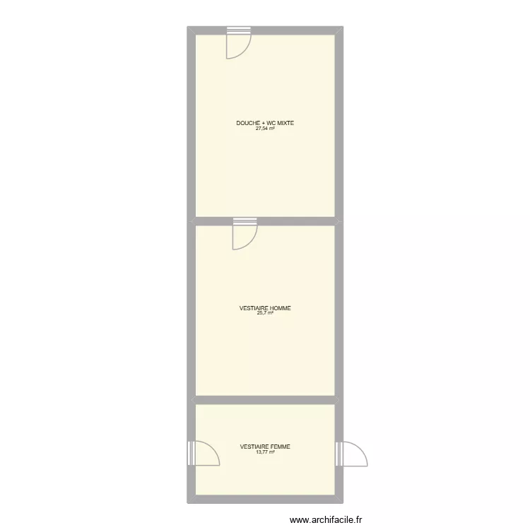 TEST 2 PARIS NORD. Plan de 3 et 67 m² TEST 2 PARIS NORD. Plan de 3 et 67 m²