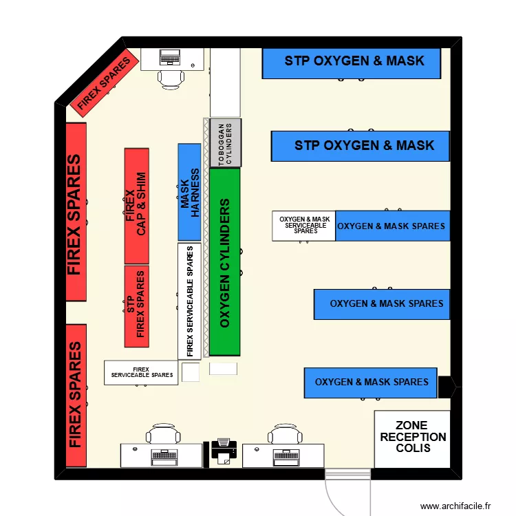 Magasin. Plan de Magasin. Plan de