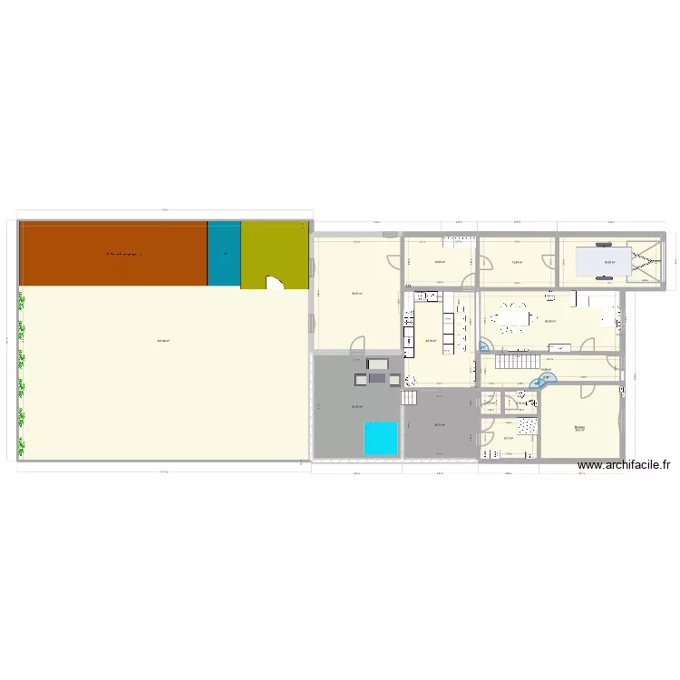 maison carnières 2. Plan de 27 et 677 m² maison carnières 2. Plan de 27 et 677 m²