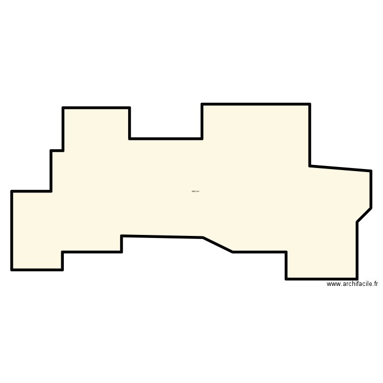 maria De Molina. Plan de 1 pièce et 299 m2