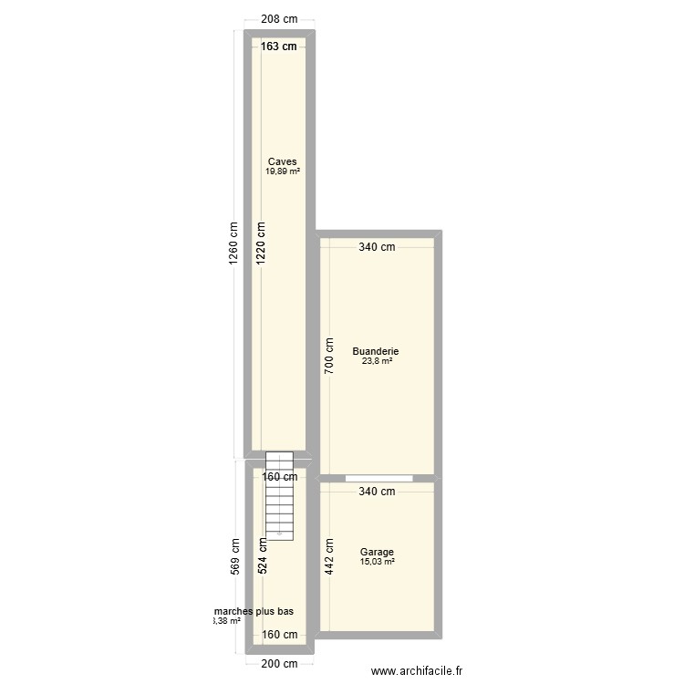 rez avant mulkens. Plan de 0 pièce et 0 m2
