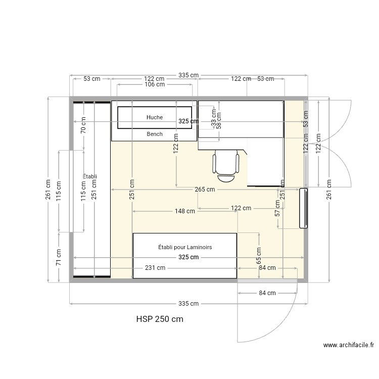 Atelier bijoux-2. Plan de 0 pièce et 0 m2