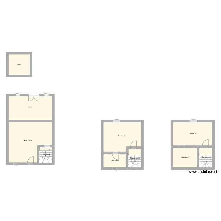 350602515. Plan de 10 pièces et 115 m2
