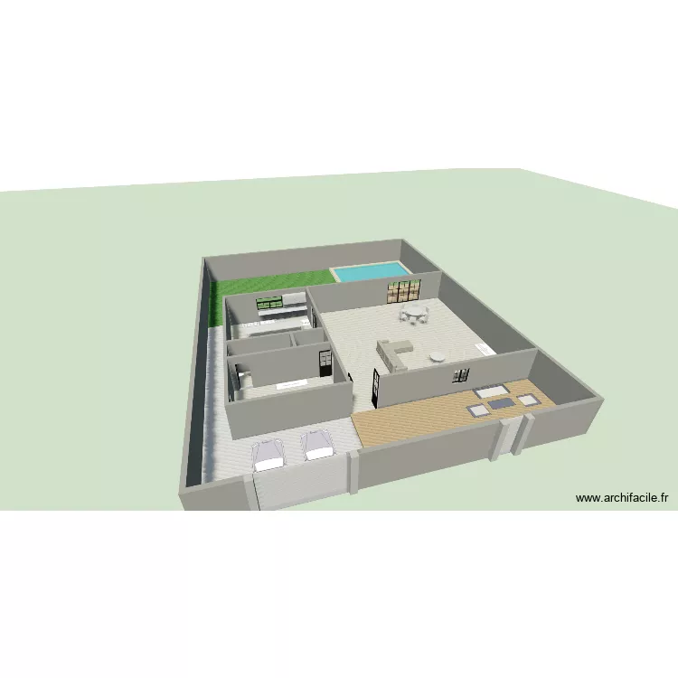 CHEZ NOUS. Plan de 5 Pièces et 463 m²