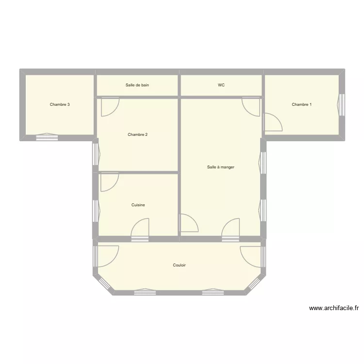 BART. Plan de 8 Pièces et 85 m² BART. Plan de 8 Pièces et 85 m²