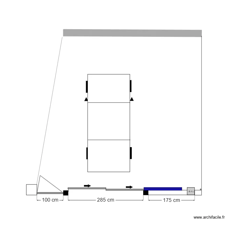 ALLARD - MEUDON . Plan de 