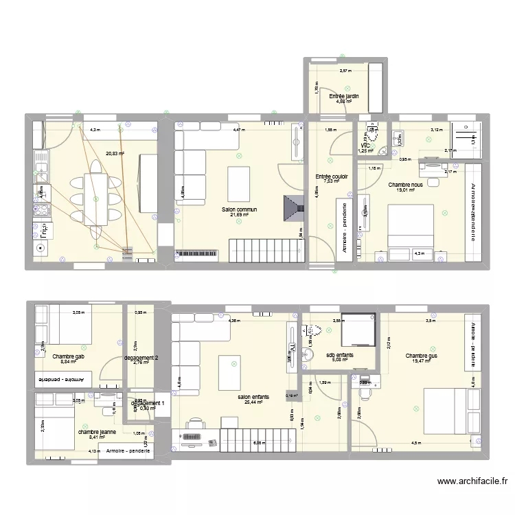 projet 5.2 electricite. Plan de 13 et 146 m² projet 5.2 electricite. Plan de 13 et 146 m²