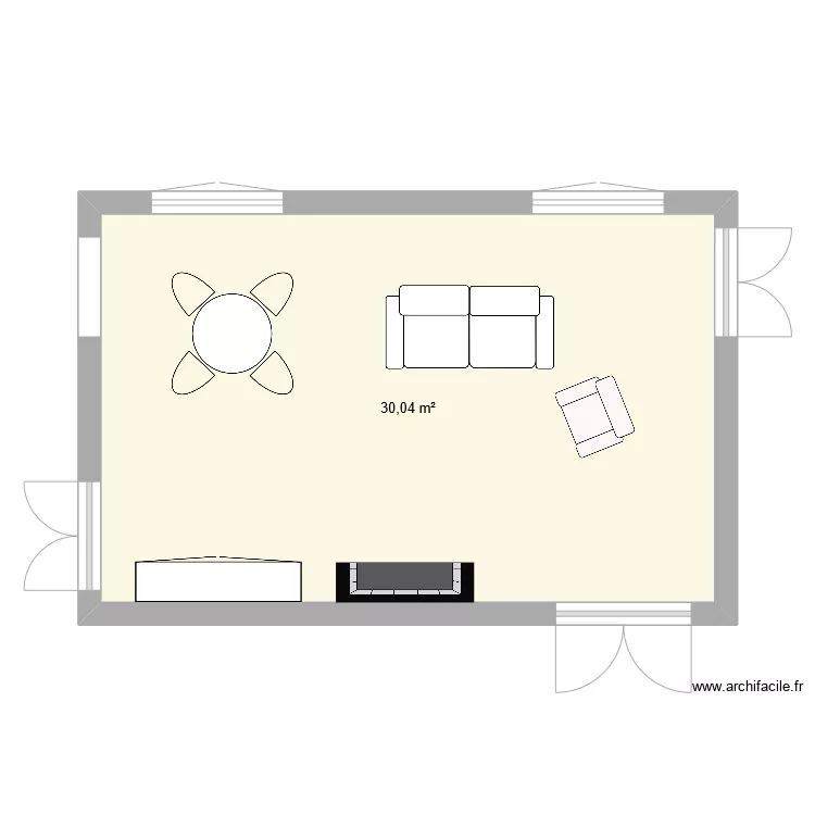 Salon Bastia. Plan de Salon Bastia. Plan de