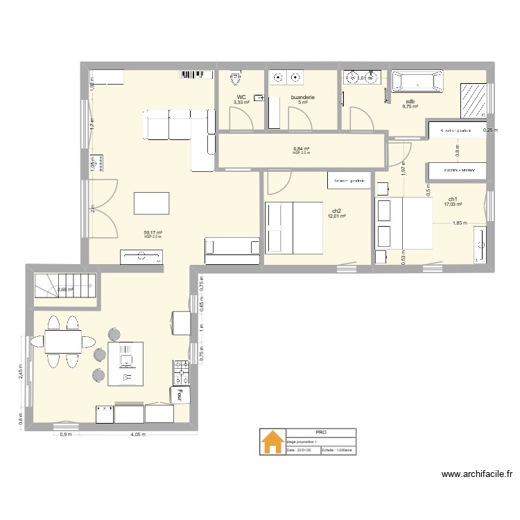 RENOV7. Plan de 0 pièce et 0 m2
