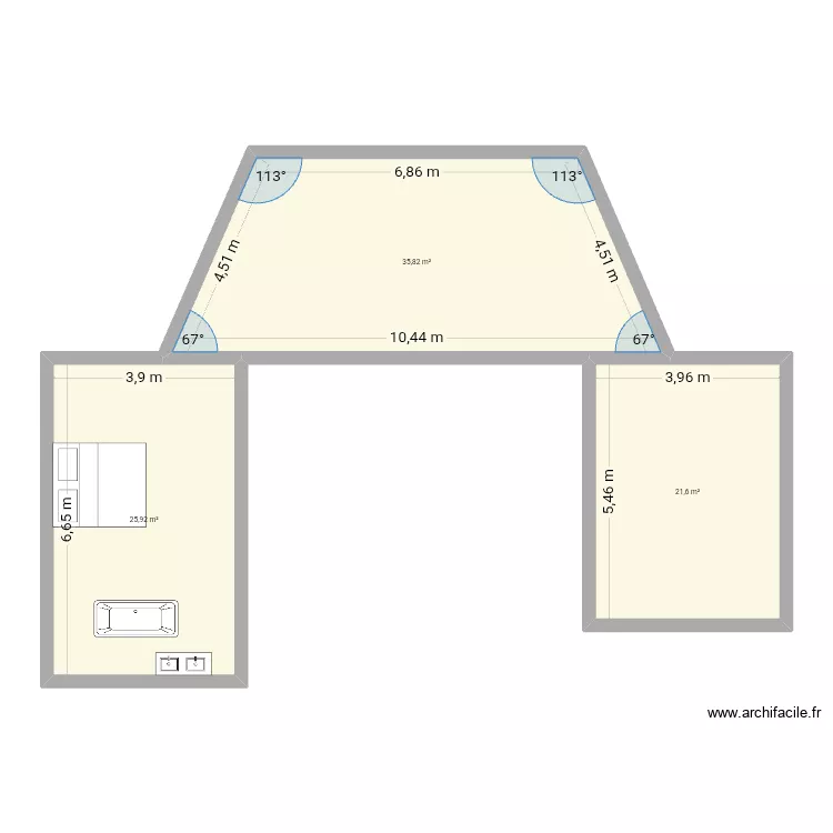 Maison japonaise. Plan de Maison japonaise. Plan de