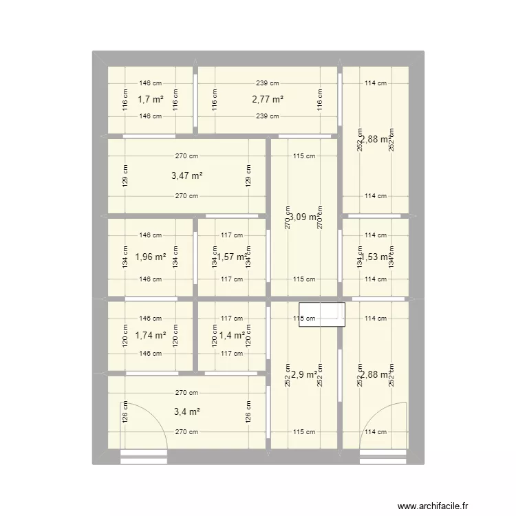 The door V1.1. Plan de 