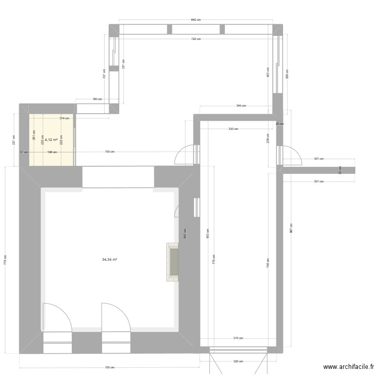 Kairon. Plan de 0 pièce et 0 m2