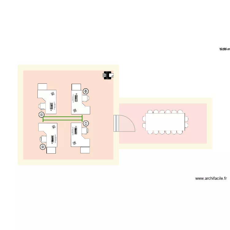 Ergonomie1. Plan de 2 et 28 m² Ergonomie1. Plan de 2 et 28 m²