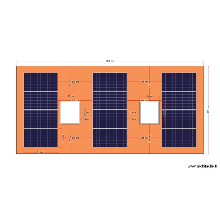 HENOT FAUMONT 6240Wc 26092024. Plan de 0 pièce et 0 m2