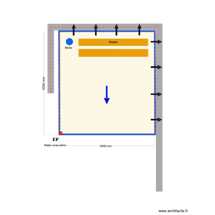 Sahi. Plan de 1 et 17 m² Sahi. Plan de 1 et 17 m²