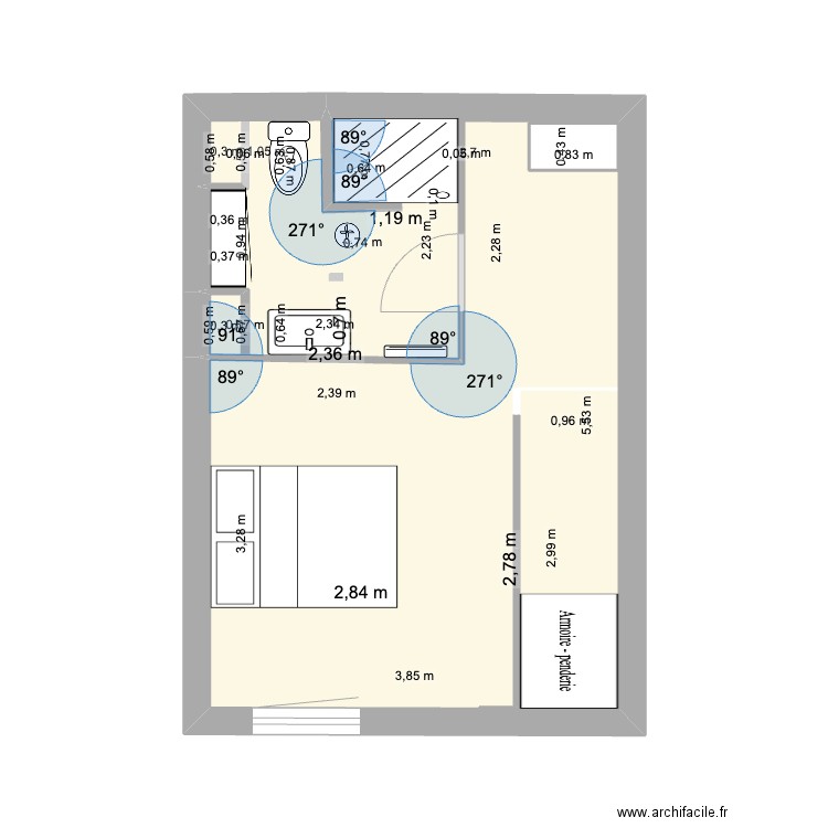 Tour. Plan de 0 pièce et 0 m2