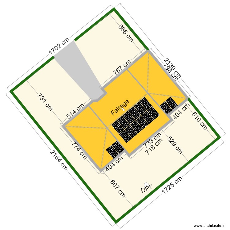  LOAS. Plan de 1 pièce et 112 m2