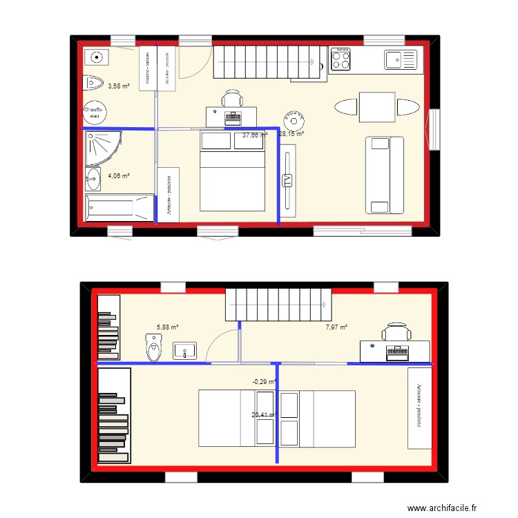 rez de chaussee. Plan de 0 pièce et 0 m2