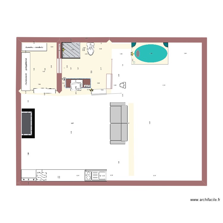 Mabegondo-bas. Plan de 0 pièce et 0 m2
