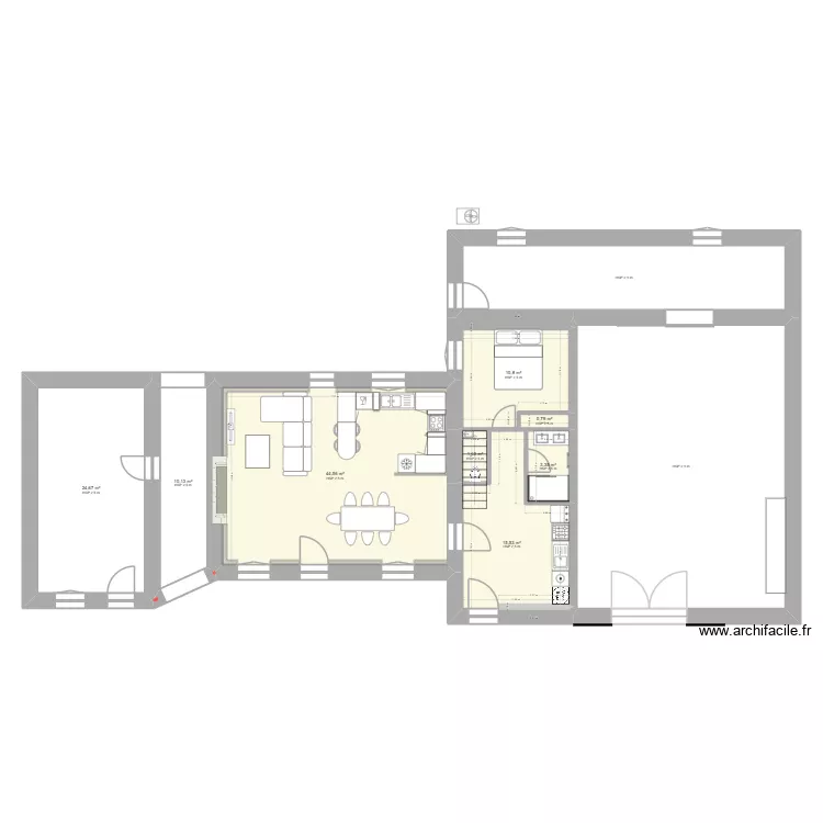 5 la joubertie escalier agrandissement. Plan de 34 Pièces et 599 m² 5 la joubertie escalier agrandissement. Plan de 34 Pièces et 599 m²