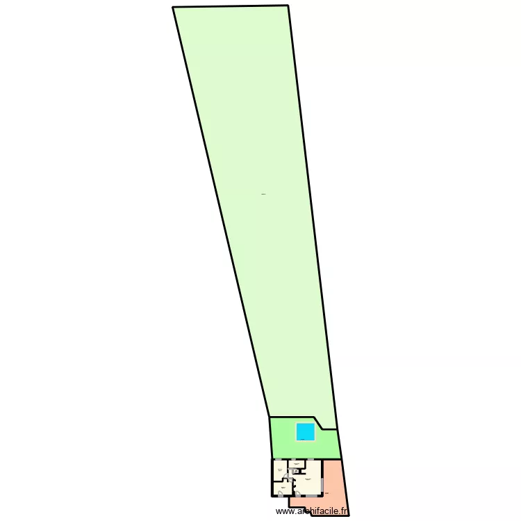 HENNI. Plan de 12  et 1648 m²