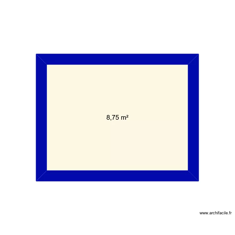 salle de bain. Plan de 