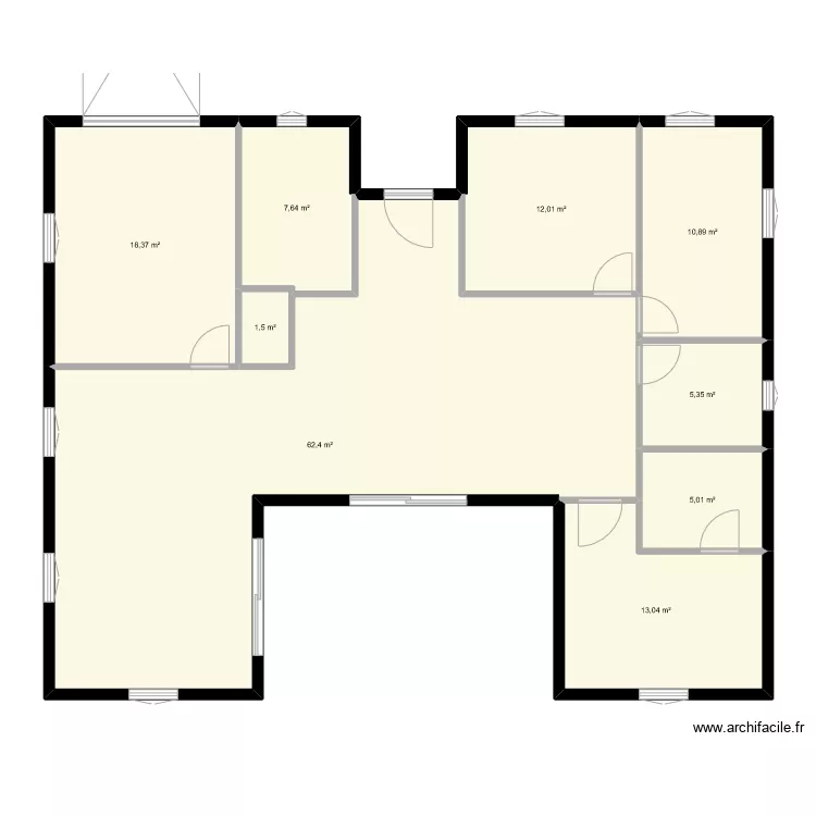 Maison Vanessa. Plan de 