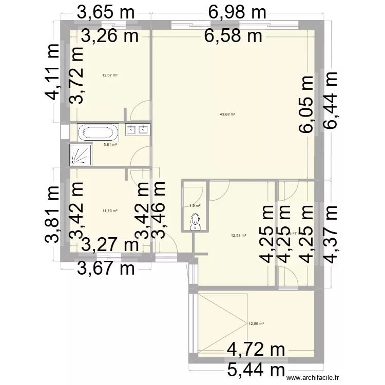 flexanville. Plan de 