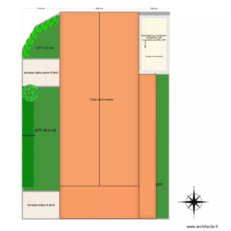 plan de masse jp 1 final. Plan de 