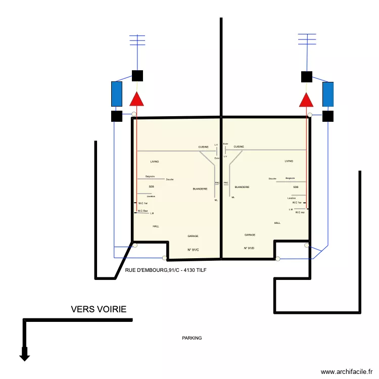 Purehome tilff. Plan de 