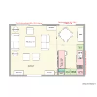 Cuisine plan 180 + LL sous frigo