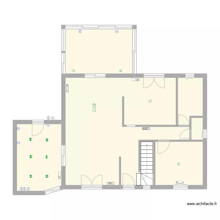 Maison - rdc. Plan de Maison - rdc. Plan de