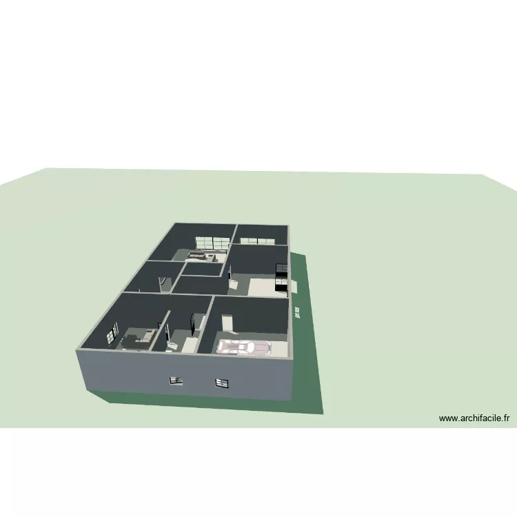 BRENTON MECA. Plan de 8 Pièces et 389 m² BRENTON MECA. Plan de 8 Pièces et 389 m²