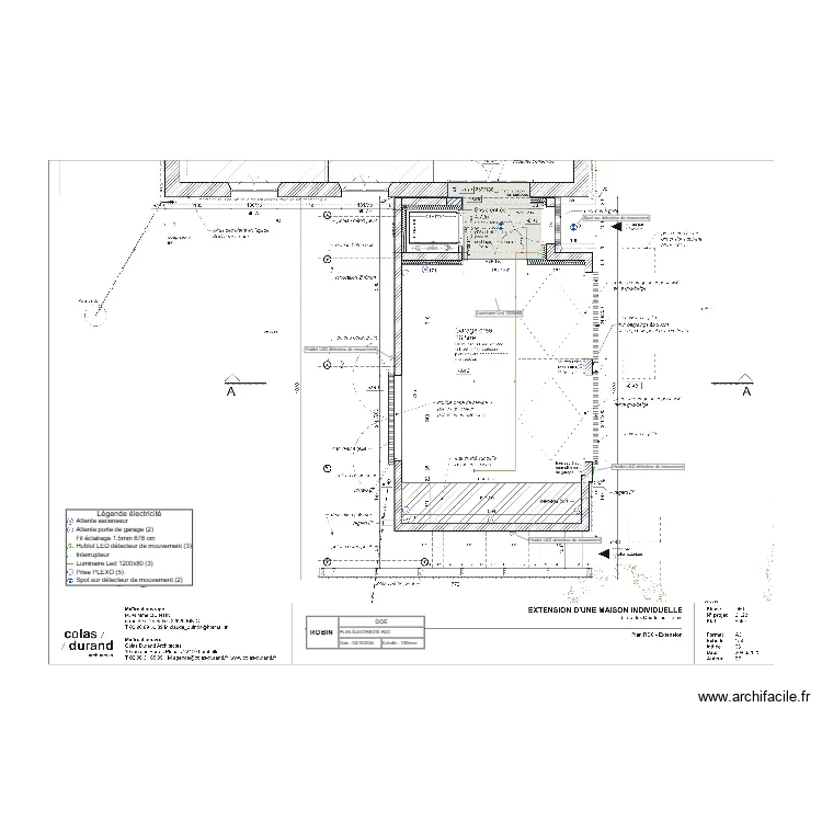 QUINTIN_BINIC_ELEC_RDC EXTENSION. Plan de 