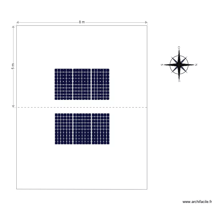 MAISON LENOIR. Plan de 