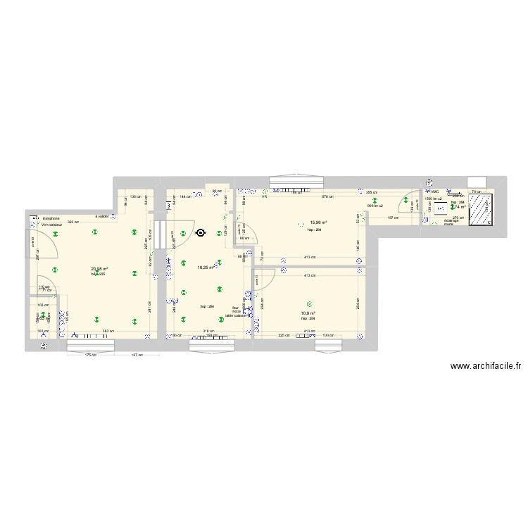 sso electrique 3. Plan de 0 pièce et 0 m2