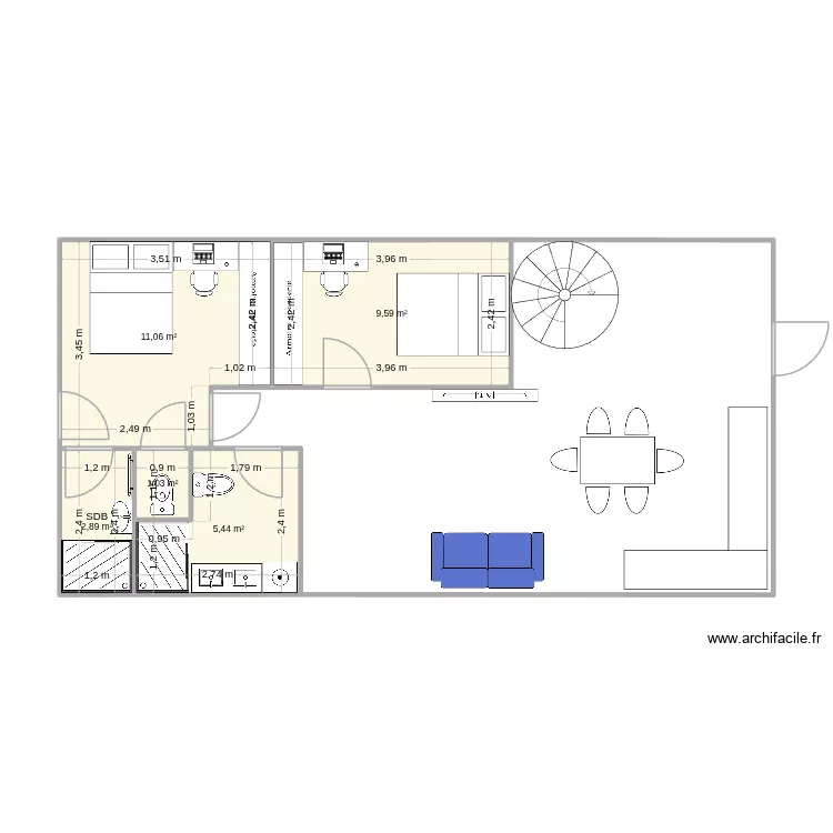 masveaux v2. Plan de 5 et 30 m² masveaux v2. Plan de 5 et 30 m²