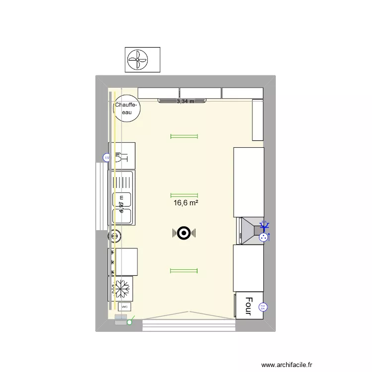 labo pattiserie exterieur. Plan de 1 et 17 m² labo pattiserie exterieur. Plan de 1 et 17 m²