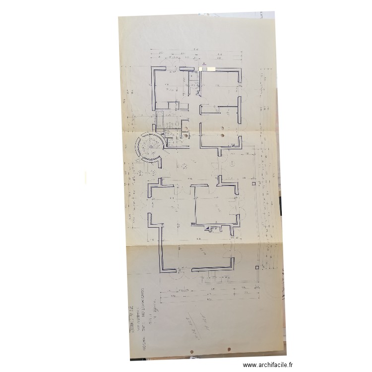 PLAN RDC ASSAS ANCIEN. Plan de 0 pièce et 0 m2