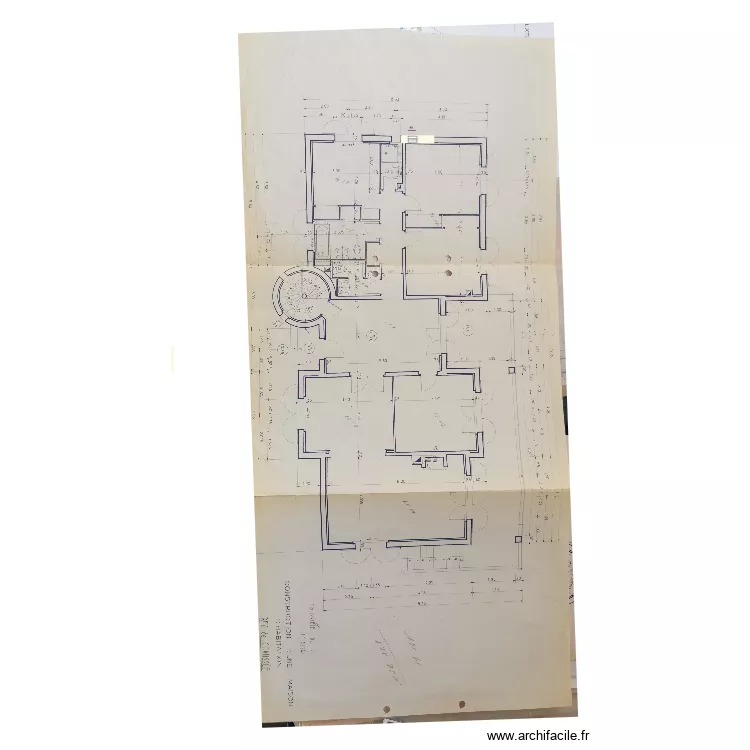 PLAN RDC ASSAS ANCIEN. Plan de 
