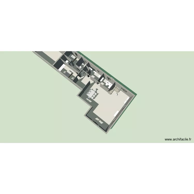 Maison torpes. Plan de 10 Pièces et 170 m²
