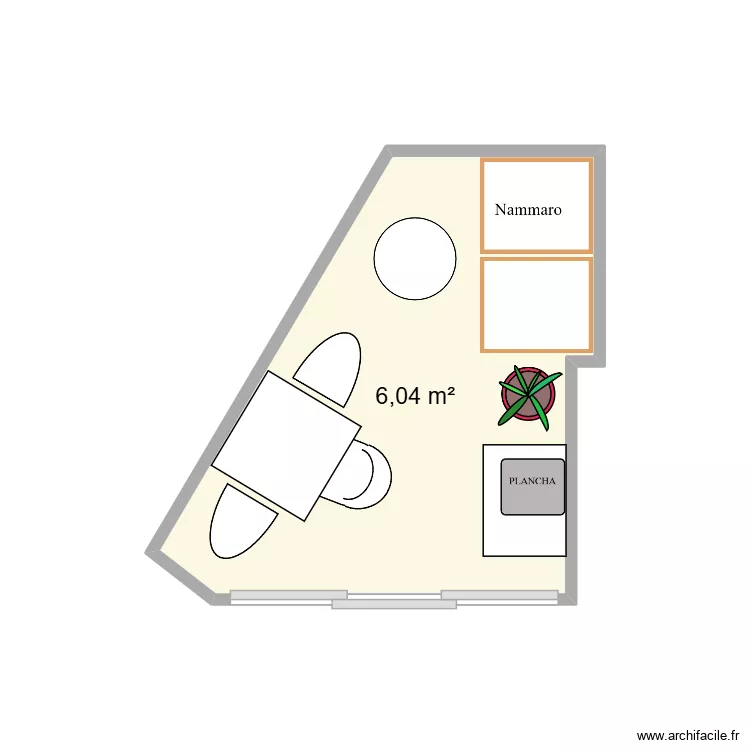 PLAN1. Plan de 1 et 6 m² PLAN1. Plan de 1 et 6 m²