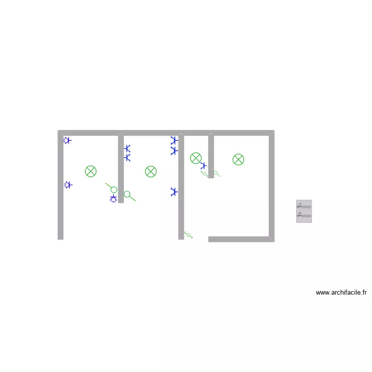box atelier. Plan de box atelier. Plan de