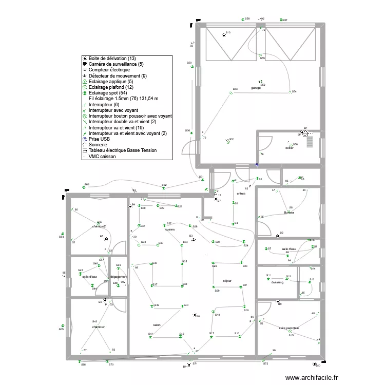 gaudel gabin éclairage. Plan de 13 et 206 m² gaudel gabin éclairage. Plan de 13 et 206 m²