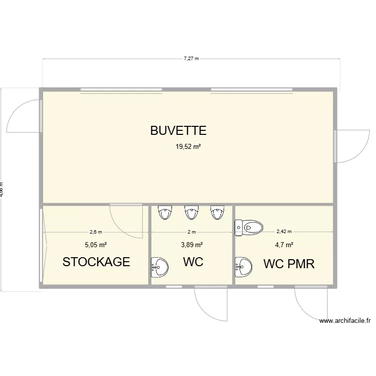 BANEINS PHASE 1. Plan de 